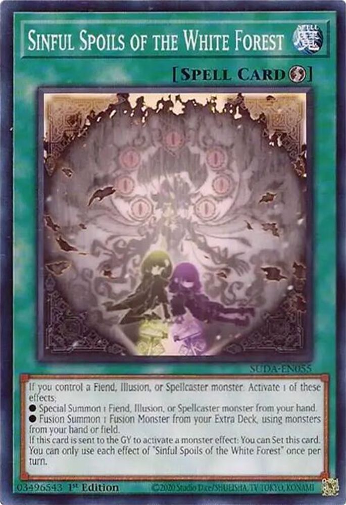 Sinful Spoils of the White Forest (SUDA-EN055) - Common