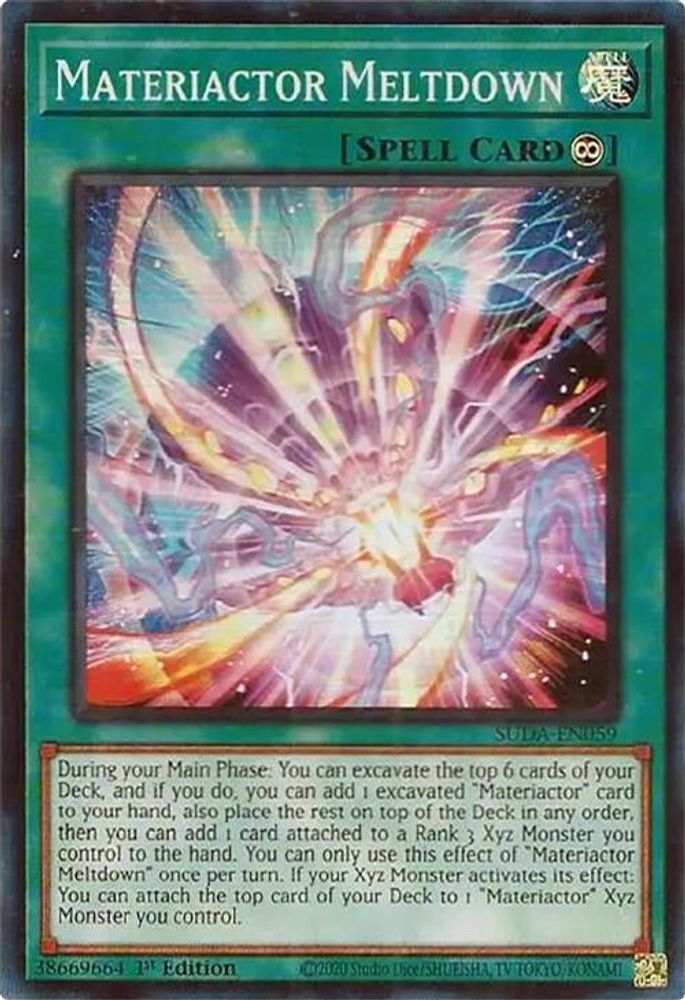 Materiactor Meltdown (SUDA-EN059) - Super Rare