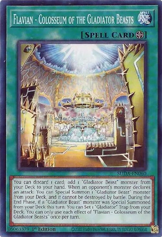Flavian - Colosseum of the Gladiator Beasts (SUDA-EN060) - Common