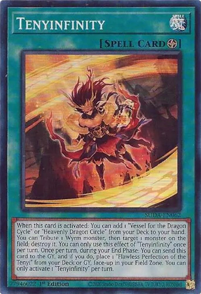Tenyinfinity (SUDA-EN062) - Super Rare