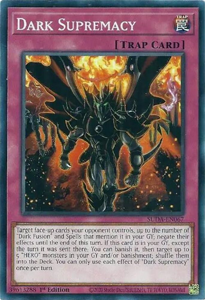 Dark Supremacy (SUDA-EN067) - Common
