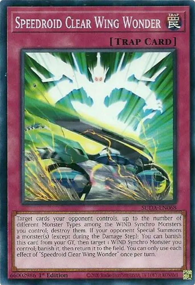 Speedroid Clear Wing Wonder (SUDA-EN068) - Common