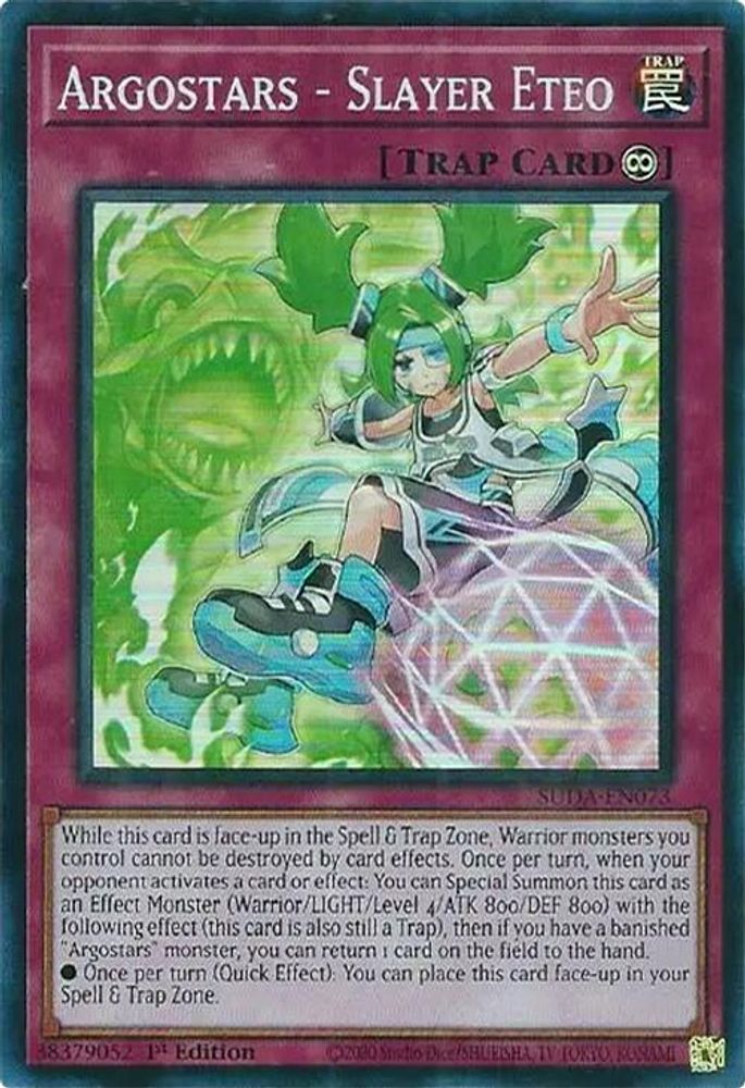 Argostars - Slayer Eteo (SUDA-EN073) - Super Rare