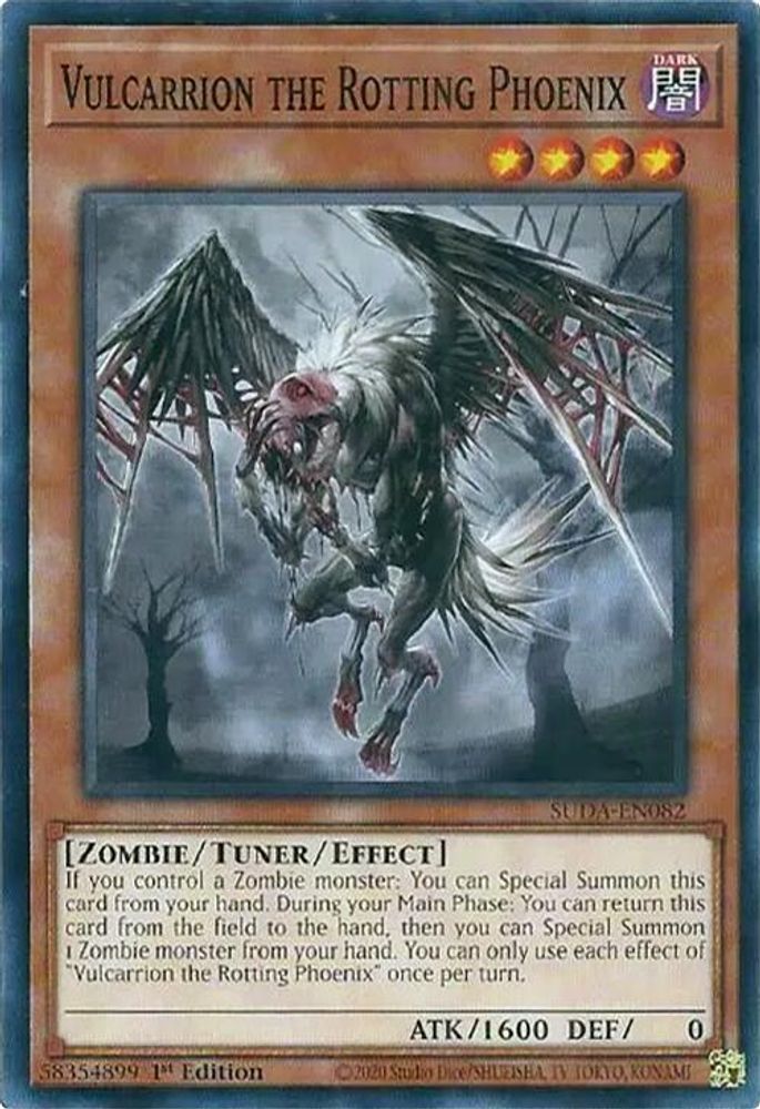 Vulcarrion the Rotting Phoenix (SUDA-EN082) - Common