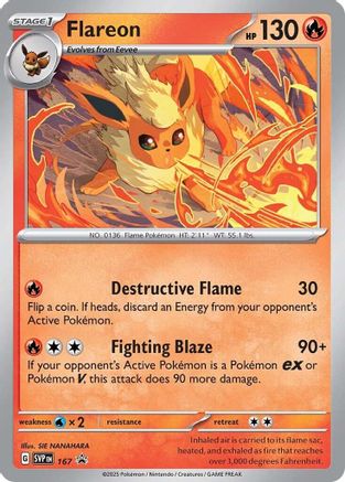 Flareon (Cosmos Holo) 167  - Holofoil - Promo