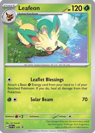 Leafeon (Cosmos Holo) 170  - Holofoil - Promo