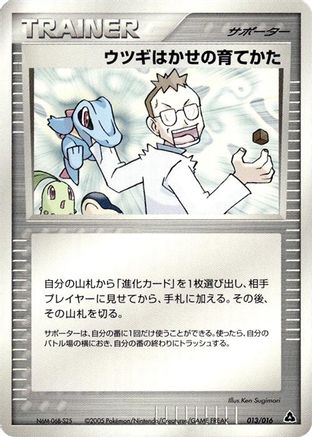 JPN - Professor Elm's Training Method 013/016/016  - 1st Edition - None