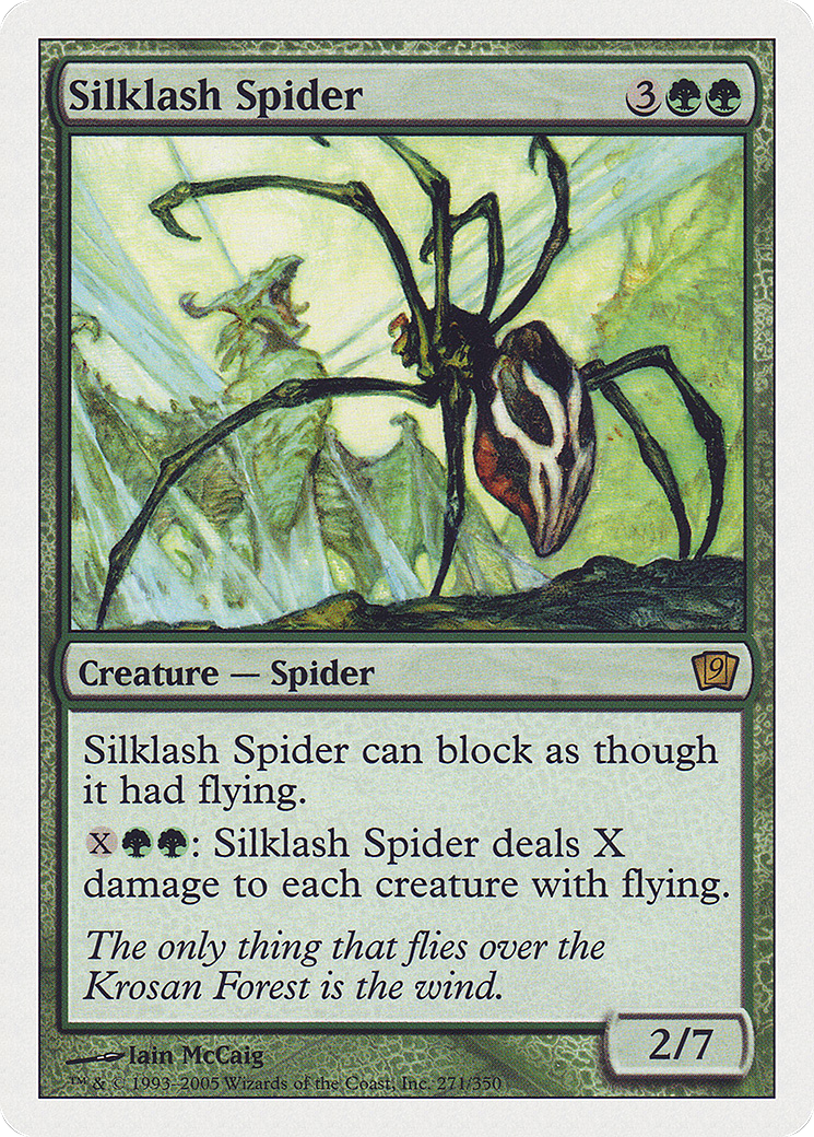 Silklash Spider (9ED-) - 9th Edition Foil