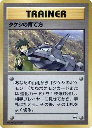 JPN - Brock's Training Method  - None