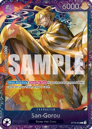 San-Gorou (Treasure Cup 2025) (ST18-003) - Common