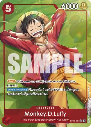 Monkey.D.Luffy (014) (Parallel) (ST21-014) - Super Rare