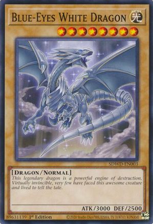 Blue-Eyes White Dragon (SDWD-EN003) (SDWD-EN003) - Common