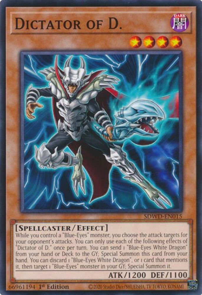 Dictator of D. (SDWD-EN015) - Common