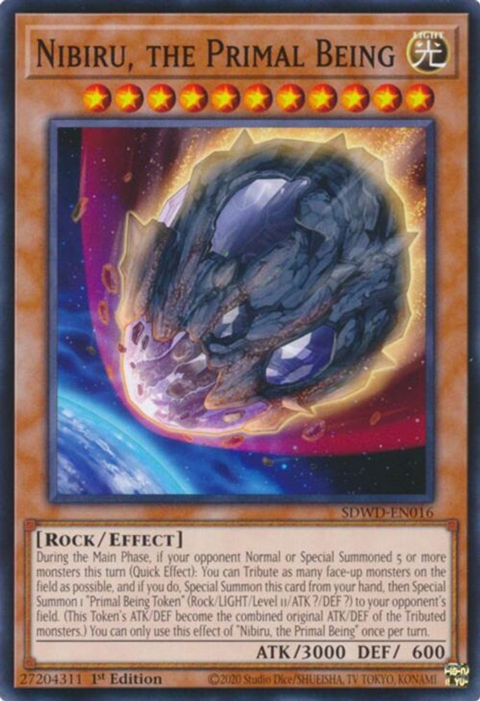 Nibiru, the Primal Being (SDWD-EN016) - Common