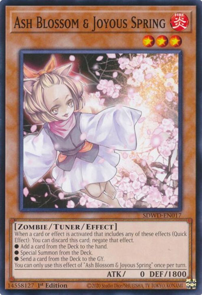 Ash Blossom & Joyous Spring (SDWD-EN017) - Common