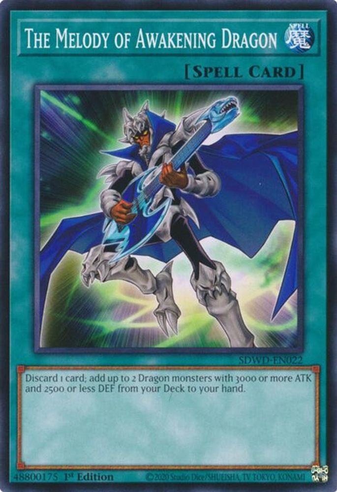 The Melody of Awakening Dragon (SDWD-EN022) - Common