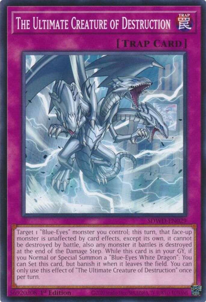 The Ultimate Creature of Destruction (SDWD-EN029) - Common