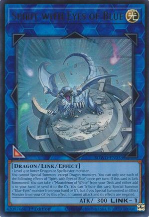 Spirit with Eyes of Blue (SDWD-EN033) - Ultra Rare