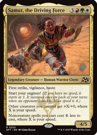 Samut, the Driving Force (PPDFT-222) - Promo Pack: Aetherdrift