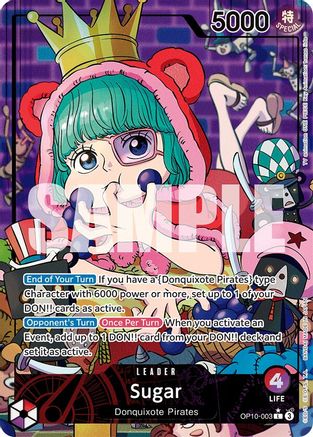 Sugar (003) (Parallel) (OP10-003) - Leader