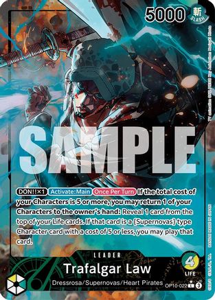 Trafalgar Law (022) (Parallel) (OP10-022) - Leader