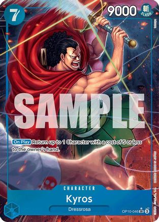 Kyros (Parallel) (OP10-046) - Super Rare