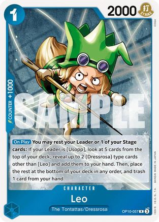 Leo (OP10-057) - Rare