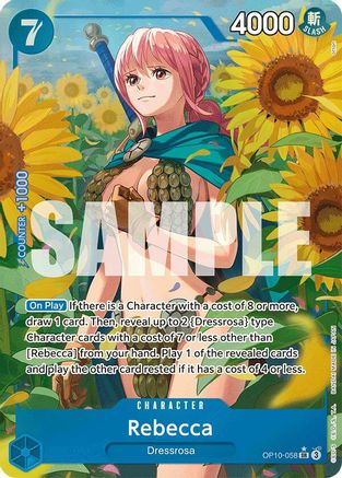 Rebecca (Parallel) (OP10-058) - Super Rare