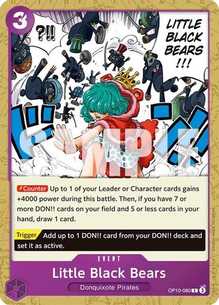 Little Black Bears (OP10-080) - Common