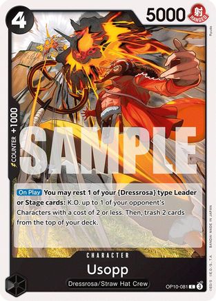 Usopp (081) (OP10-081) - Common