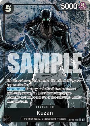 Kuzan (Parallel) (OP10-082) - Super Rare