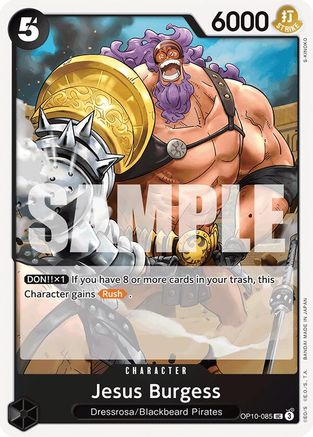 Jesus Burgess (OP10-085) - Uncommon
