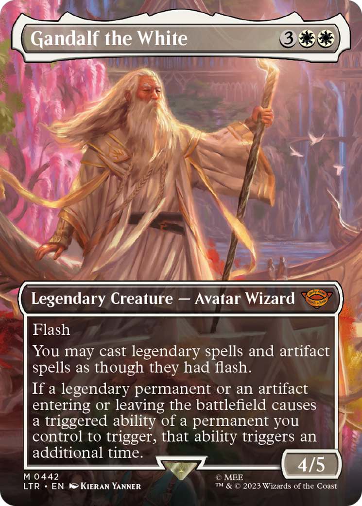 Gandalf le Blanc (Art alternatif sans frontières) [Le Seigneur des Anneaux : Contes de la Terre du Milieu] 