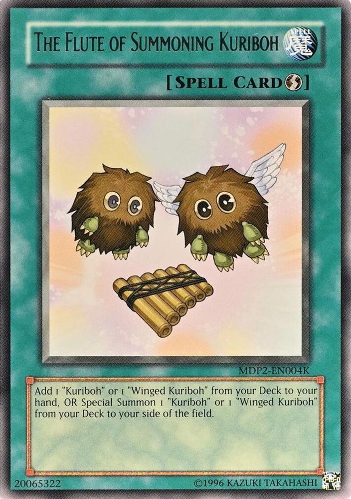 The Flute of Summoning Kuriboh (MDP2-EN004K) - Rare