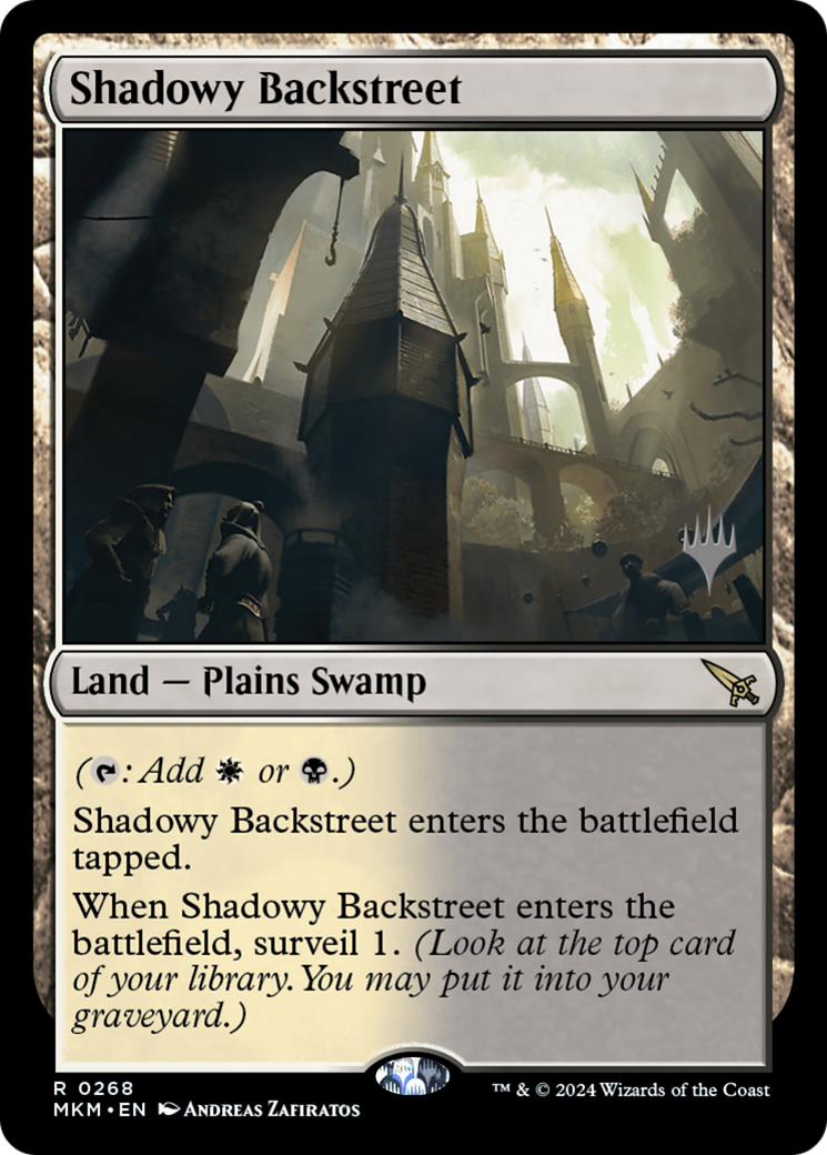 Shadowy Backstreet (Pack Promo) [Meurtres au Manoir Karlov Promos] 