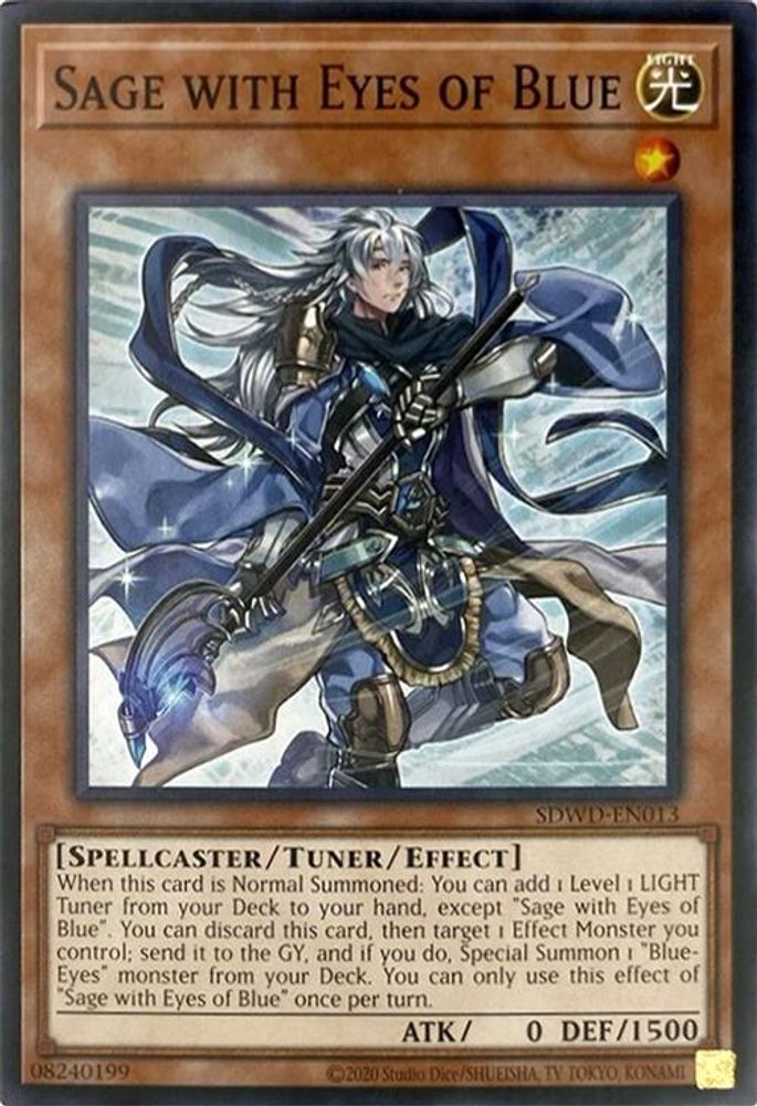 Sage with Eyes of Blue (Unlimited Misprint) (SDWD-EN013) - Common