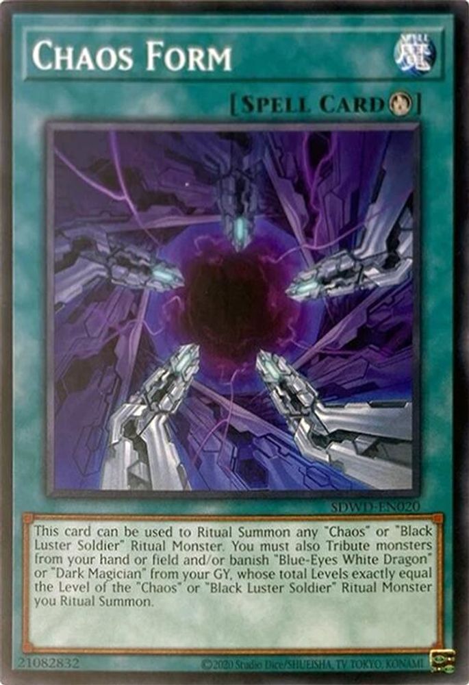 Chaos Form (Unlimited Misprint) (SDWD-EN020) - Common