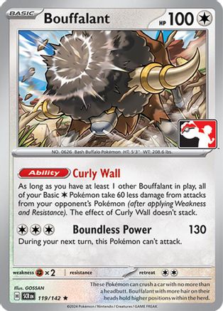 Bouffalant 119/142  - Holofoil - Rare