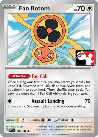 Fan Rotom 118  - Holofoil - Common