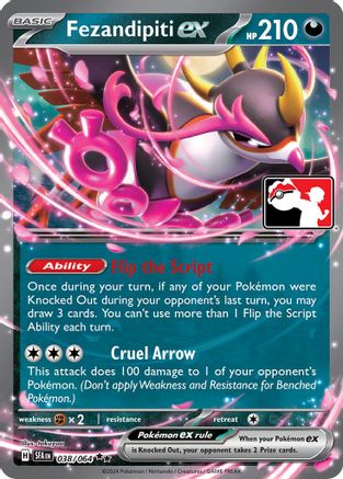 Fezandipiti ex 038/064  - Holofoil - Double Rare