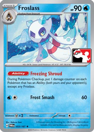 Froslass 053/167  - Rare