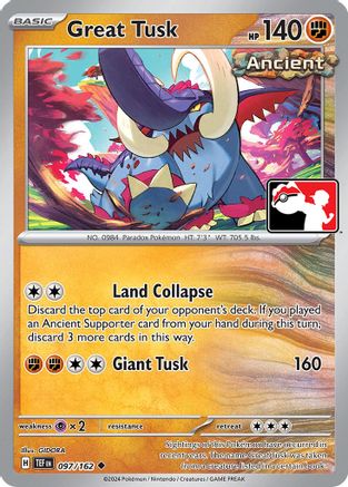 Great Tusk 097/162  - Uncommon