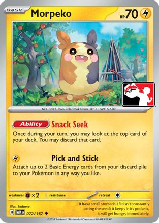 Morpeko 072  - Uncommon