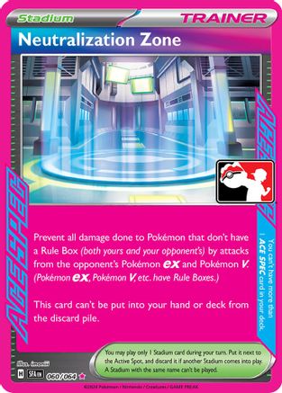 Neutralization Zone 060  - Holofoil - ACE SPEC Rare