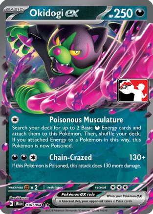 Okidogi ex 036/064  - Holofoil - Double Rare