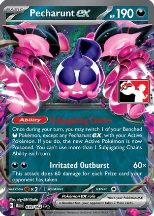 Pecharunt ex 039  - Holofoil - Double Rare