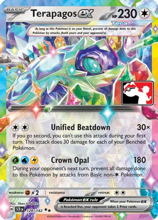 Terapagos ex 128/142  - Holofoil - Double Rare