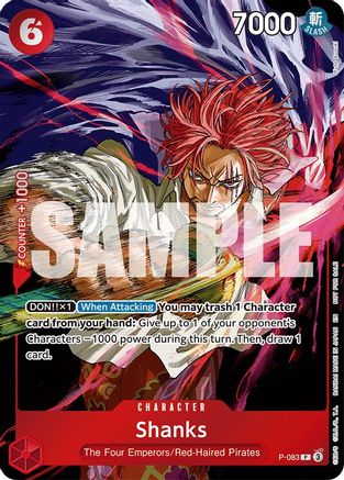 Shanks (Event Pack Vol. 6) (P-083) - Promo
