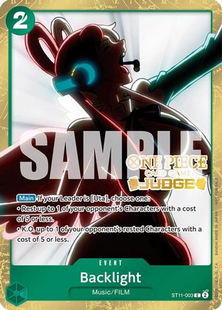 Backlight (Judge Pack Vol. 5) (ST11-003) - Common