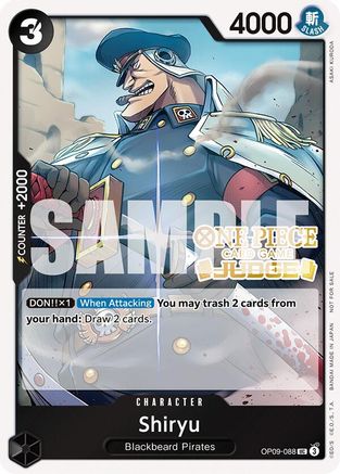 Shiryu (Judge Pack Vol. 5) (OP09-088) - Uncommon